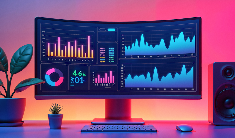 Interface d'un back-office de gestion.